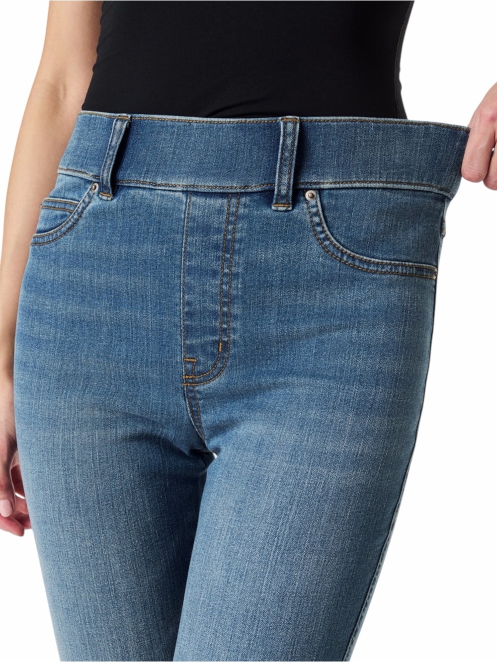Spanx – SPANXshape EveryWear Flare Jean Vintage Indigo Pull-On High Rise – Sz. S